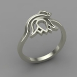  Tulip ring br48  3d model for 3d printers