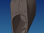Modelo 3d de Tesla conector de pared organizador de cables para impresoras 3d