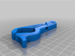 Modelo 3d de Motocicleta bloqueo del acelerador - handguard compatible para impresoras 3d