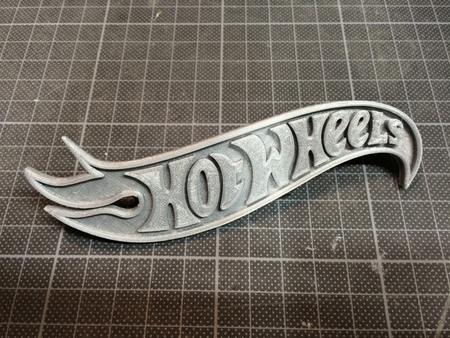  Hot wheels emblem  3d model for 3d printers