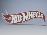  Hot wheels emblem  3d model for 3d printers