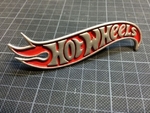 Modelo 3d de Hot wheels emblema para impresoras 3d