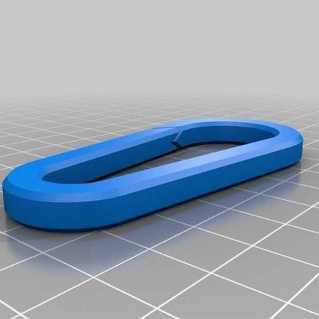  My customized carabiner  3d model for 3d printers