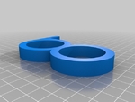  Duo tone whistle  3d model for 3d printers