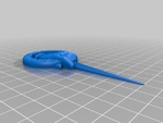 Modelo 3d de De la mano del rey pin para impresoras 3d