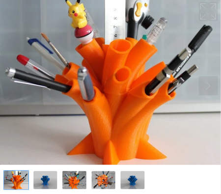 Modelo 3d de Sostenedor de la pluma para impresoras 3d