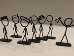  Xkcd characters  3d model for 3d printers