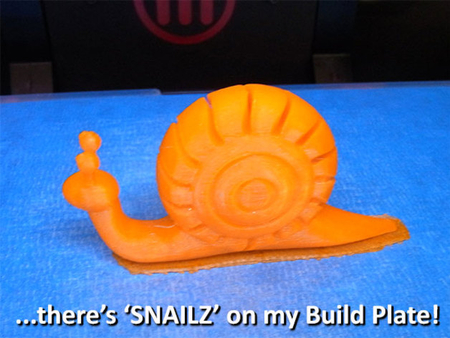 SNAILZ... Note holders for people who are slow to get things done!