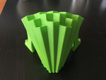  Telescopic honeycomb pen-holder  3d model for 3d printers