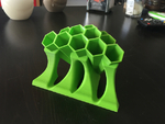  Telescopic honeycomb pen-holder  3d model for 3d printers