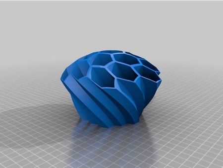 Modelo 3d de Panal de escritorio organizador para impresoras 3d