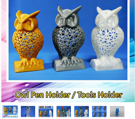 Owl Pen Holder / Tools Holder