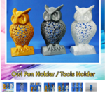  Owl pen holder / tools holder  3d model for 3d printers