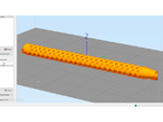 Modelo 3d de Doble espiral bolígrafo cuerpo para impresoras 3d