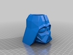 Modelo 3d de Vader lápiz taza (low-poly) para impresoras 3d