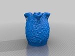 Modelo 3d de Huevo alien sostenedor de la pluma lápiz titular de la maceta organizador de escritorio para impresoras 3d