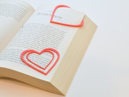  Heart bookmark  3d model for 3d printers