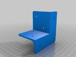  Ikea lack table leg bracket  3d model for 3d printers