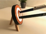  Archery target pen holder  3d model for 3d printers