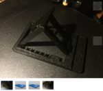 Modelo 3d de Universal del teléfono/de la tableta de soporte con ángulo ajustable. para impresoras 3d