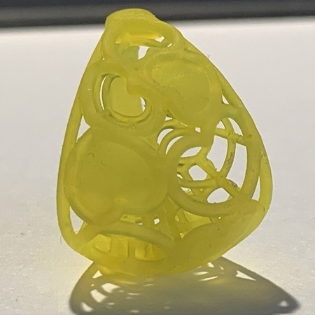 Modelo 3d de Corazón anillo para impresoras 3d