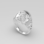  Heart ring  3d model for 3d printers