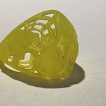 Modelo 3d de Corazón anillo para impresoras 3d