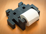  Space invader toilet paper holderq  3d model for 3d printers