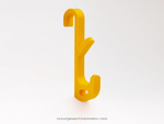  Customizable u-hook  3d model for 3d printers