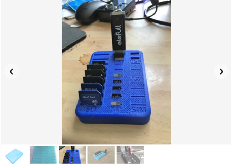 Memory Card Holder