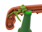  Bottle opener and cap gun!  3d model for 3d printers