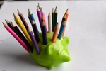  Hedgehog pencils holder  3d model for 3d printers