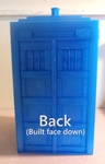 Modelo 3d de Tardis con cajones para impresoras 3d