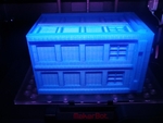 Modelo 3d de Tardis con cajones para impresoras 3d