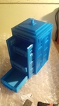 Modelo 3d de Tardis con cajones para impresoras 3d