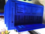 Modelo 3d de Tardis con cajones para impresoras 3d