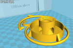  Bird food dispenser  3d model for 3d printers