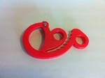  Ratcheting cable clamp  3d model for 3d printers