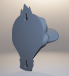 Modelo 3d de Pato auriculares percha para impresoras 3d