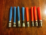  Lightsaber napkin rings  3d model for 3d printers