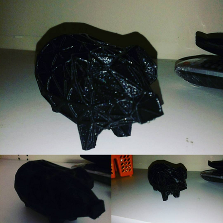 Modelo 3d de Piggy caja de dinero para impresoras 3d