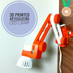  Articulating led lamp  3d model for 3d printers
