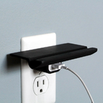  Wall outlet shelf  3d model for 3d printers
