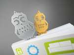 Make #16 - book owls  3d model for 3d printers