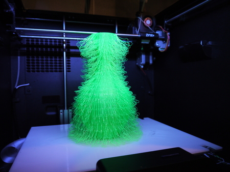 Modelo 3d de El peludo florero para impresoras 3d