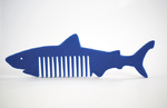  Shark comb  3d model for 3d printers