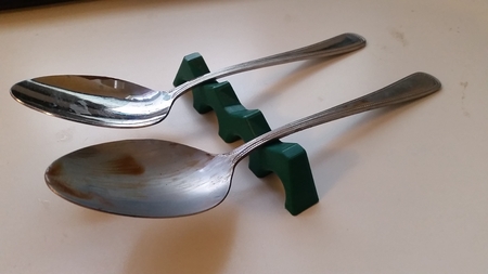  Spoons rest (3 spoons)  3d model for 3d printers