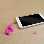  Keychain / smartphone stand  3d model for 3d printers