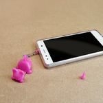 Modelo 3d de Llavero / smartphone stand para impresoras 3d