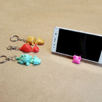 Modelo 3d de Llavero / smartphone stand para impresoras 3d